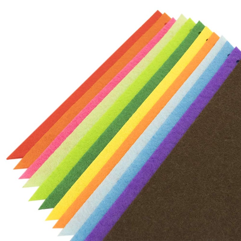 Every Cares Rainbow Felt Fabric Bunting, 24 Pcs/ 16.4 Feet(2 Pack) Decoration Banners for Birthday Party, Baby Shower, Window Decorations and Children's Play Room Decorations - Image 3
